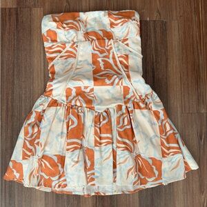 Peppermayo Strapless Mini Dress